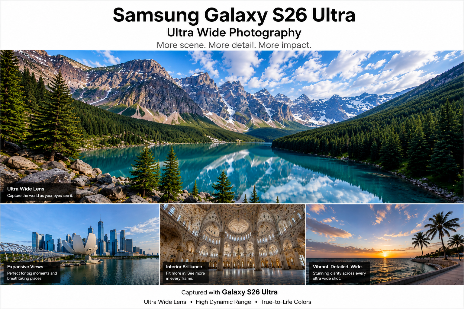 ulta wide Samsung Galaxy S26 Ultra ultra wide